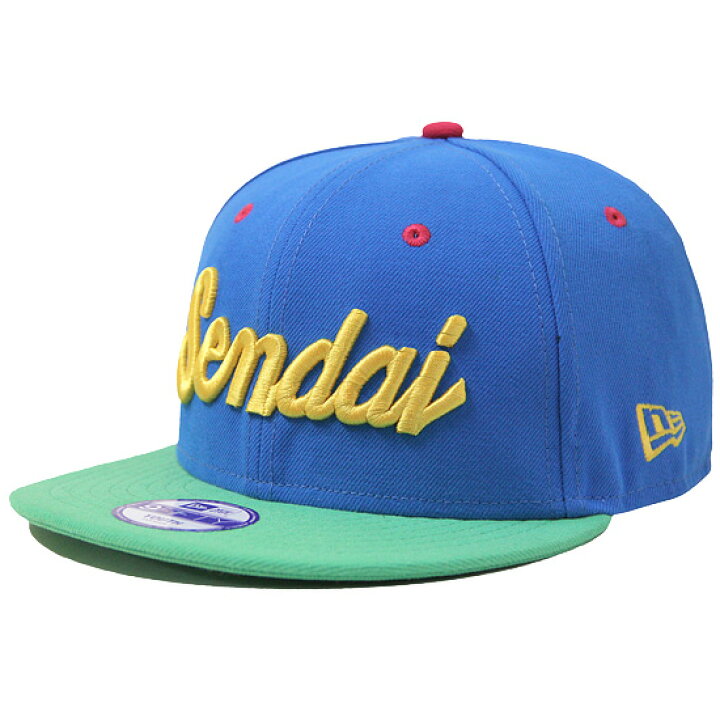 楽天市場 ニューエラ キッズ New Era 別注 Kid S 9fifty Sendai Snapback Cap 仙台 スナップバックキャップ 帽子 子供服 Kings Cap スカイブルー ライム 正規品 ユニセックス Kings