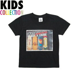 ナインルーラーズ NINE RULAZ LINE キッズ 子供服 Not A Crime Tee 半袖 Tシャツ ブラック NRSS16-068