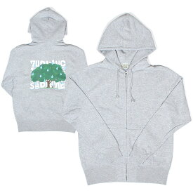 7UNION 7ユニオン Cry Of The Earth ジップアップ パーカー メンズ フーディ スウェット 7IAXY-308C ヘザーグレー