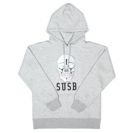 7UNION 7ユニオン Native Skull Hoodie プルオーバー パーカー メンズ フーディ スウェット 7IAXY-309C ヘザーグレー