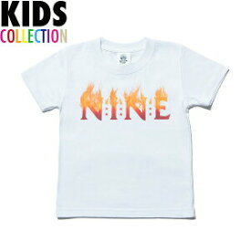 ナインルーラーズ キッズ NINE RULAZ LINE 子供服 Flame Logo Tee 半袖 Tシャツ NRKSS17-001 ホワイト