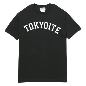正規取扱店 7UNION 7ユニオン TOKYOITE Tee 半袖 Tシャツ ユニセックス IAVW-017C ブラック