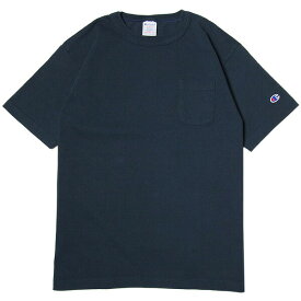 チャンピオン Tシャツ アメリカ製 CHAMPION メンズ レディース 半袖 ティーシャツ ポケT 無地 tシャツ T-1011 人気 おしゃれ ブランド おすすめ 春 夏 秋 冬 オールシーズン ユニセックス プレゼント ネイビー C5-B303