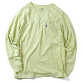 ラファイエット Tシャツ メンズ レディース LAFAYETTE Solid Pocket L/S Tee 長袖 ポケT ストリート ブランド ロンT 無地T 無地 送料無料 7色展開 S-XXL LA190101