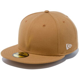 正規取扱店 ニューエラ キャップ メンズ レディース 送料無料 NEW ERA 59FIFTY ベーシック 無地 フィテッド CAP 帽子 ぼうし ワンポイント ロゴ 刺繍 プレゼント ウィート/ホワイトフラッグ 13562264