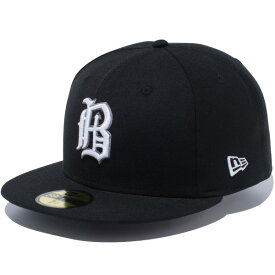 ニューエラ キャップ NEW ERA KINGS 別注 59FIFTY バーミンガム バロンズ ニューエラキャップ Birmingham Barons マイナーリーグ MiLB メンズ 帽子 大きい サイズ 深め カスタム ベースボールキャップ ブラック ホワイト 55.8cm～63.5cm 70511162