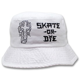 正規取扱店 セブンユニオン ハット 7UNION SKATE OR DIE Bucket Hat バケットハット エリックドレッセン 帽子 送料無料 7unionキャップ ぼうし プレゼント ホワイト ワンサイズ ISW-SP05