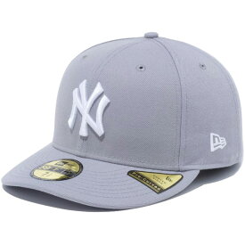 ポイント2倍 ニューエラ キャップ NEW ERA PC 59FIFTY ニューヨーク ヤンキース ニューエラキャップ メンズ 帽子 正規品 プレカーブ メジャーリーグ MLB 野球 スポーツ ストリート プレゼント グレー スノーホワイト オールシーズン ユニセックス 13561932