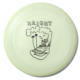 ポイント10倍 HAIGHT ヘイト フリスビー HAIGHT FSC FLYING DISK haight コラボレーション フライングディスク プレゼント 蓄光 グローインザダーク 直径12cm HT-CM217002