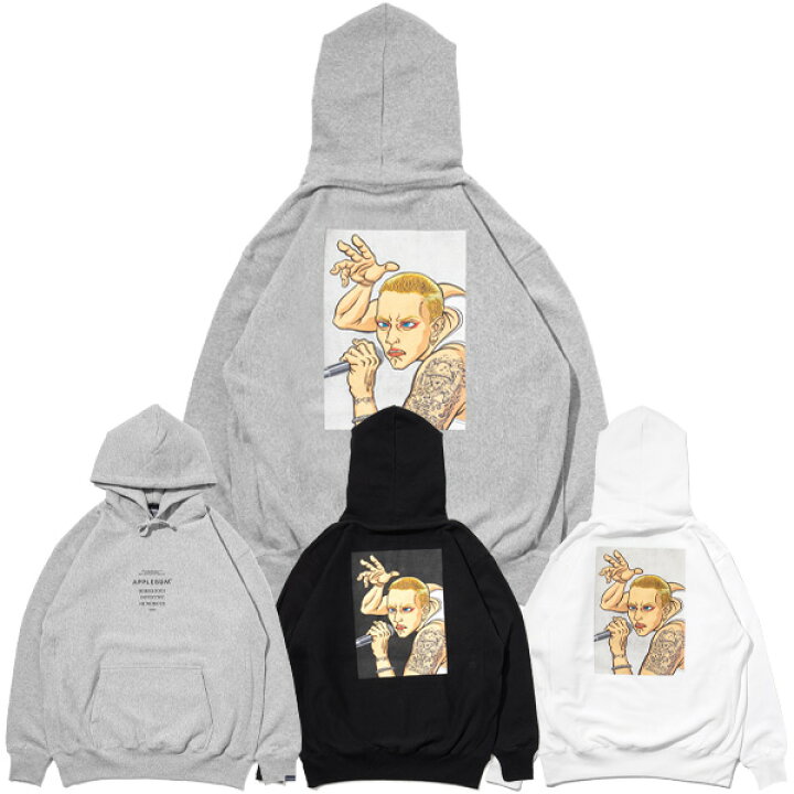 楽天市場】アップルバム APPLEBUM My Name Is Sweat Parka プル 