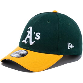 ポイント最大6倍 ニューエラ キャップ NEW ERA 9FORTY オークランド アスレチックス ニューエラキャップ 帽子 MLB メジャーリーグ メンズ レディース おしゃれ おすすめ 人気 ブランド 正規品 ストリート ダンス プレゼント チームカラー 56.8cm～60.6cm 13562132