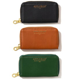 ポイント5倍 正規取扱店 アップルバム APPLEBUM Leather Coin Case 送料無料 コインケース 小銭入れ 本革 カジュアル ストリート プレゼント ギフト 全3色 ワンサイズ 2221006