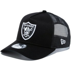 正規取扱店 ニューエラ メッシュキャップ 帽子 NEW ERA 9FORTY A-Frame トラッカー ラスベガス・レイダース NFL newera ニューエラキャップ ブラック 56.8cm～60.6cm 12746892
