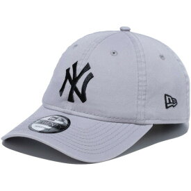 正規取扱店 ニューエラ キャップ 送料無料 NEW ERA 9TWENTY クロスストラップ ウォッシュドコットン ニューヨーク・ヤンキース ニューエラキャップ ストラップバック 帽子 メジャーリーグ MLB グレー ブラック 56.8cm～60.6cm 13562179