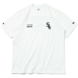 正規取扱店 ニューエラ キャップ 送料無料 NEW ERA 半袖 コットン Tシャツ MLB Apparel シカゴ・ホワイトソックス レギュラーフィット メンズ レディース ホワイト S-XXL 13516798