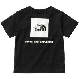 ノースフェイス ベビー ショートスリーブバックスクエアロゴティー 送料無料 THE NORTH FACE Baby S/S Back Square Logo Tee オーガニックコットン Tシャツ UV アウトドア 男の子 女の子 出産祝い 誕生日 ギフト プレゼント 全2色 90サイズ NTB32333