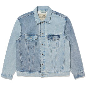 リーバイス シルバータブ デニムジャケット LEVI'S SILVERTAB トラッカージャケット メンズ Gジャン おしゃれ 人気 おすすめ ブランド リーバイスジャケット 正規品 アメカジ 古着風 プレゼント ライトインディゴ HEART IS GOOD A31790005