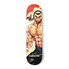 ポイント10倍 正規取扱店 LFYT × GRAPPLER BAKI エルエフワイティー × グラップラー刃牙 Retsu Skate Deck スケートデッキ 送料無料 lafayette ラファイエット マルチカラー LE232307