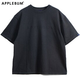 アップルバム Tシャツ APPLEBUM LOGO T-SHIRT Tシャツ メンズ 半袖 ブランド 綿 コットン アップルバムtシャツ ティーシャツ おしゃれ かっこいい 人気 正規品 大きい サイズ 厚手 オーバーサイズ ユニセックス オールシーズン 夏 2411119