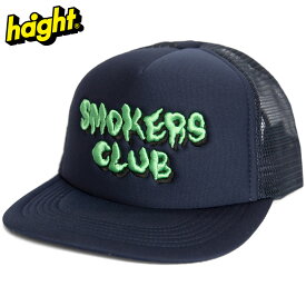 ヘイト 帽子 HAIGHT HIROTTON ヒロットン SMOKERS CLUB MESH CAP メッシュキャップ ヘイトキャップ メンズ レディース キャップ おしゃれ かっこいい 人気 ブランド 正規品 サイズ 調整 ユニセックス オールシーズン HTHR-246011