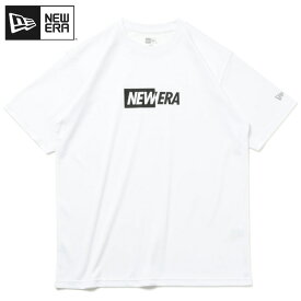 ニューエラ Tシャツ NEW ERA ニューエラtシャツ 半袖 テック Tシャツ Split Logo メンズ レディース おしゃれ かっこいい 人気 ブランド 正規品 吸汗速乾 UVカット ドライ 大きい サイズ ユニセックス 男女兼用 夏 ホワイト ブラック 14121953 14121955