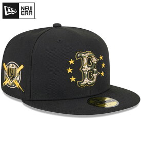 ニューエラ キャップ NEW ERA CAP 59FIFTY オンフィールド MLB 2024 Armed Forces Day アームド フォーシズ デー ボストン レッドソックス NEWERA MLB メジャーリーグ ベースボールキャップ メンズ 帽子 正規品 ブランド 大きい サイズ 深め 14175641