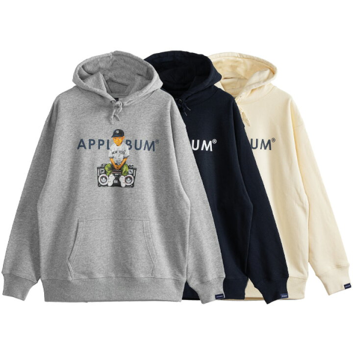 楽天市場】アップルバム コラボ APPLEBUM Newyork Yankees Boy Sweat 