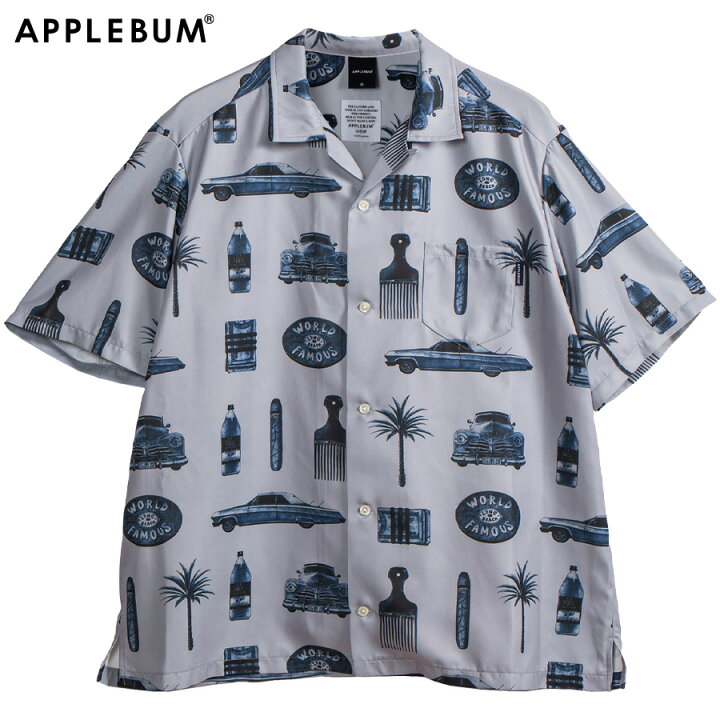 楽天市場】アップルバム シャツ APPLEBUM CALI ALOHA SHIRT アロハ 