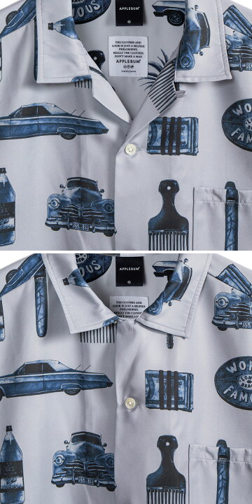 楽天市場】アップルバム シャツ APPLEBUM CALI ALOHA SHIRT アロハ 
