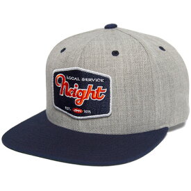 HAIGHT ヘイト キャップ PATCH 2TONE CAP ベースボールキャップ メンズ レディース 帽子 ブランド おしゃれ かっこいい 人気 春 秋 冬 季節 大きい 小さい サイズ調整 スナップバック 正規品 ユニセックス 男女兼用 HTSS-246002