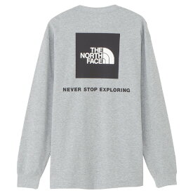 ノースフェイス ロンT THE NORTH FACE 長袖Tシャツ メンズ ノースフェイスロンT ノースフェイスTシャツ おしゃれ かっこいい おすすめ 人気 ブランド 正規品 ロングスリーブバックスクエアロゴティー 大きい 小さい サイズ オールシーズン NT32442