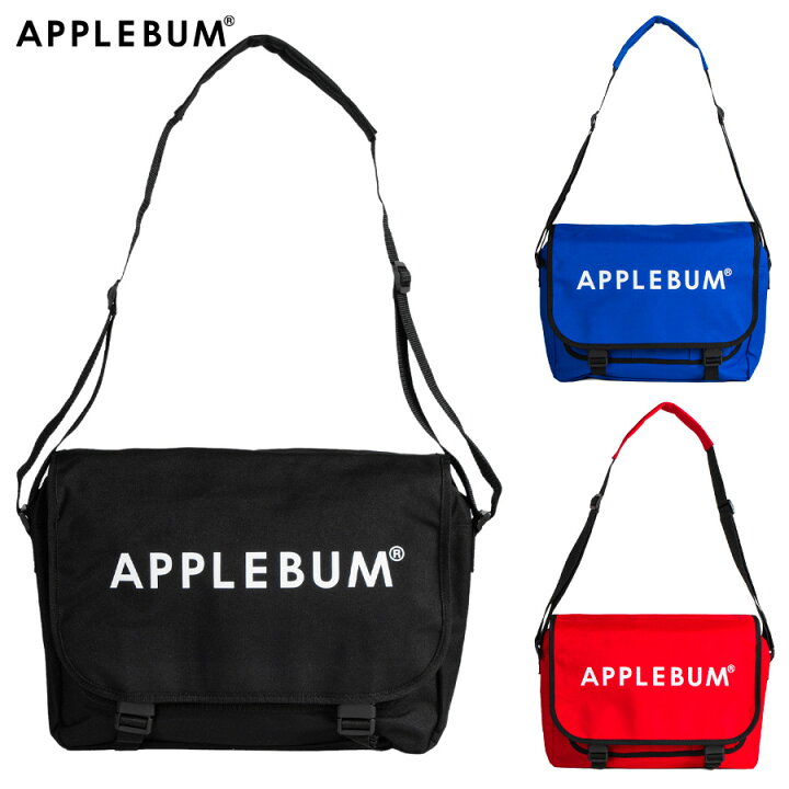 楽天市場】アップルバム バッグ APPLEBUM LOGO MESSENGER BAG 