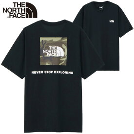 ノースフェイス Tシャツ THE NORTH FACE ノースフェイスTシャツ メンズ tシャツ 半袖 速乾 バックプリント おしゃれ おすすめ 人気 ブランド 正規品 ショートスリーブスクエアカモフラージュティー 大きい サイズ ユニセックス レディース 夏 NT32437