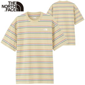 ノースフェイス Tシャツ THE NORTH FACE ノースフェイスTシャツ メンズ tシャツ 半袖 ボーダー オーガニック コットン 100% おしゃれ おすすめ 人気 ブランド 正規品 ショートスリーブマルチボーダーティー 大きい サイズ UV ユニセックス 夏 NT32455