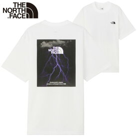ノースフェイス Tシャツ THE NORTH FACE ノースフェイスTシャツ メンズ tシャツ 半袖 速乾 バックプリント おしゃれ おすすめ 人気 ブランド 正規品 ショートスリーブTNFライトニングティー 大きい サイズ ユニセックス レディース 夏 NT32457