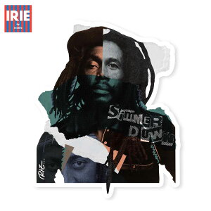 AC[Ct XebJ[ IRIE LIFE WATERPROOF STICKER h ϐ Ogp\ OόN3`4N Y fB[X  Xg[g t@bV X|[c jZbNX I[V[Y