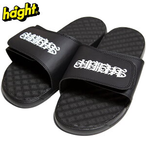 HAIGHT wCg T_ CASPER LOGO SLIDE SANDAL iSlide XChT_ ubN lCr[ O[ Y fB[X V[T_ Xg[g uh  JWA t@bV v