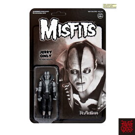 MISFITS（ミスフィッツ）Misfits ReAction Figure - Jerry Only Black Series SUPER7 / スーパー7 リアクション フィギュア トイ ホビー おもちゃ アメリカ雑貨 アメリカン雑貨 パンク ロック バンド 公式 オフィシャル ライセンス