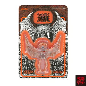 Napalm Death ナパームデス ReAction Figure - Scum Demon（Orange） SUPER7 / スーパー7 リアクション フィギュア トイ ホビー おもちゃ ハードコア グラインドコア デスメタル イギリス バンド 公式 オフィシャル ライセンス