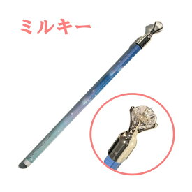 【5本～】クリスタル鉛筆2B ミルキー 新学期準備文具 かわいい グッズ (909)