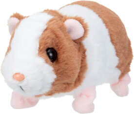 すすめ！モル・ルンルン 電動 動物 モルモット ぬいぐるみ 電池で動くぬいぐるみ