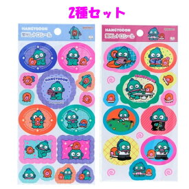 【2種セット】ハンギョドン　蛍光レトロシール　チェック/ポップ