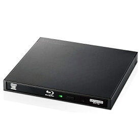 外付け ブルーレイ ドライブ USB3.2 Gen1(USB3.0) UHD BD対応 書込ソフトCyberLink Power2Go付 USB type C ケーブル付ブラック LBD-PWA6U3CLBK (818)