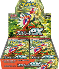 【シュリンク未開封】 ポケモンカードゲーム スカーレット&バイオレット 拡張パック スカーレットex BOX