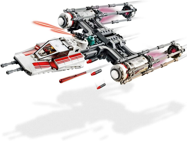 楽天市場】レゴ スター・ウォーズ レジスタンス Y-ウィング・スター 