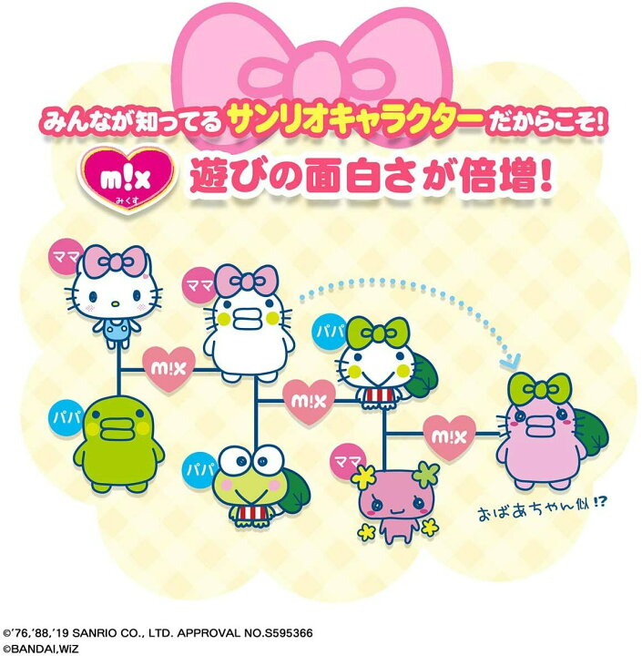 楽天市場 たまごっちみーつ サンリオキャラクターズdxセット キングショップ