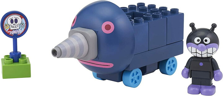 楽天市場】BlockLabo ブロックラボ アンパンマン ばいきんまんと 