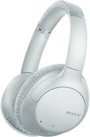 ソニー ワイヤレスノイズキャンセリングヘッドホン WH-CH710N : Bluetooth対応 最大35時間連続再生 マイク付き ホワイト WH-CH710N W