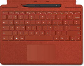 Surface Pro スリム ペン2付き Signature キーボード ポピー レッド
