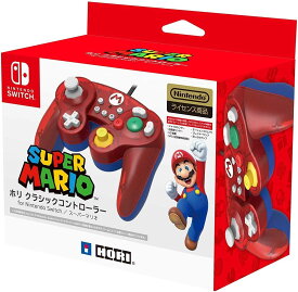 ホリ クラシックコントローラー for Nintendo Switch マリオ ニンテンドー スイッチ
